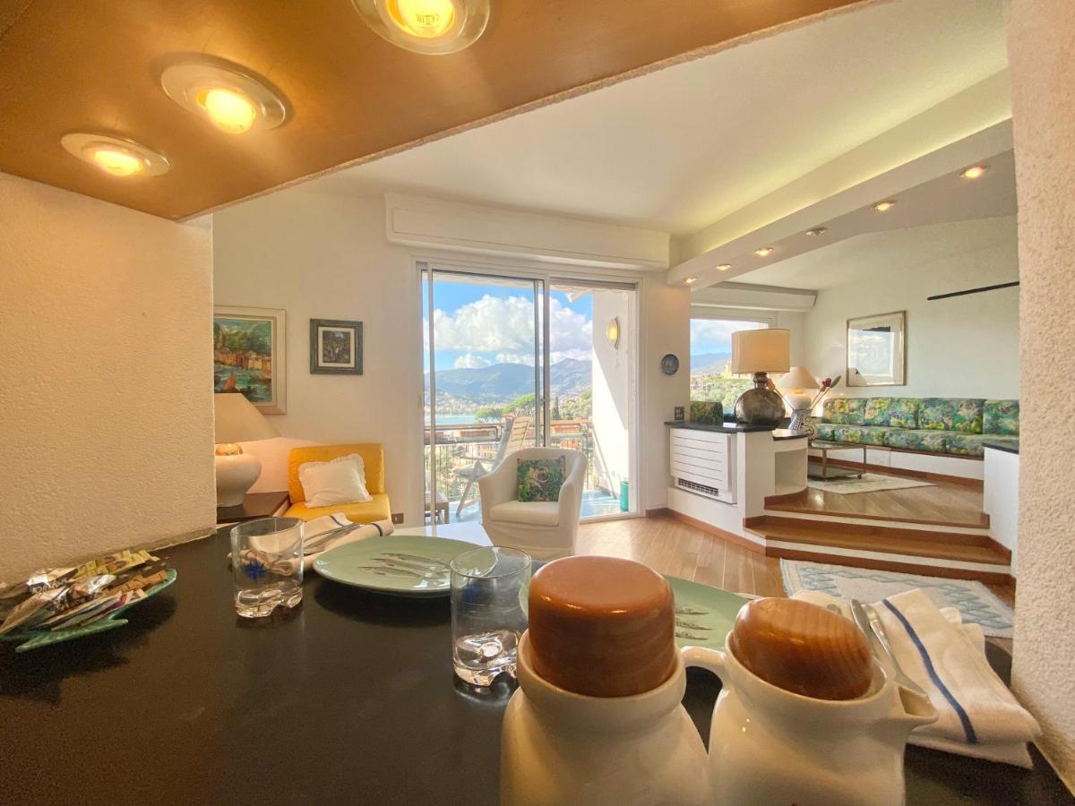 Welcome Riviera - Paradiso 12-Ultimo Restauro Nel 2025-Vista Mare Stupenda-Balcone Con Vista Meravigliosa Piu' Terrazza Solarium Sovrastante Di 70 Mq Esterna Rapallo Exteriör bild