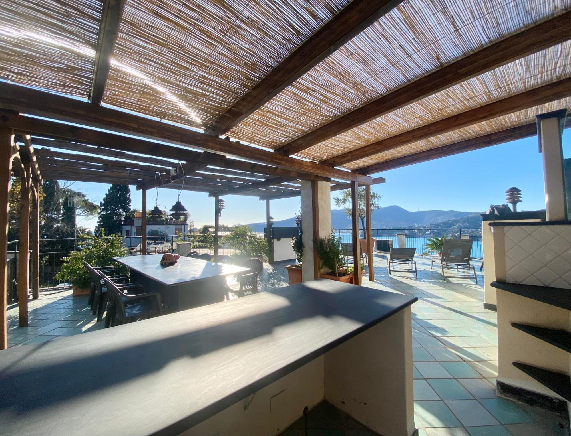 Welcome Riviera - Paradiso 12-Ultimo Restauro Nel 2025-Vista Mare Stupenda-Balcone Con Vista Meravigliosa Piu' Terrazza Solarium Sovrastante Di 70 Mq Esterna Rapallo Exteriör bild